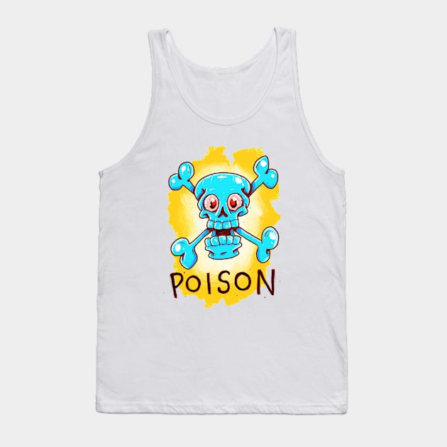 Poison Tank Top by ArtByJamesPowell